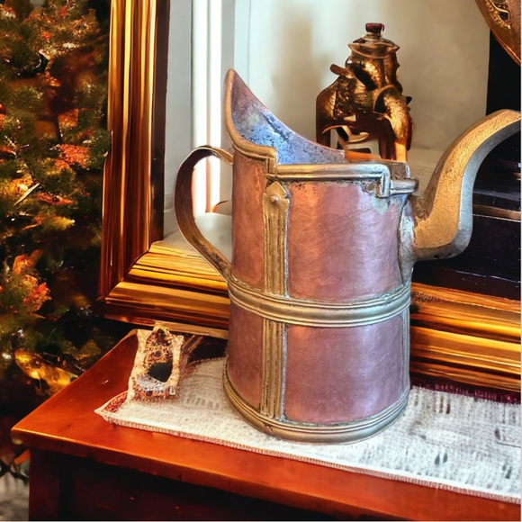 Copper Tibetan Water Offering Vessel - Picture 5 of 16